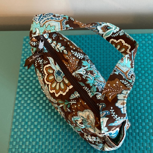 Vera Bradley Java Blue Small Shoulder Bag Made in USA - Picture 3 of 15